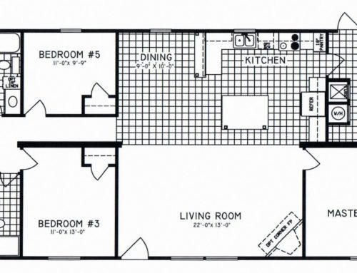 5 Bedroom Floor Plan: C-8108