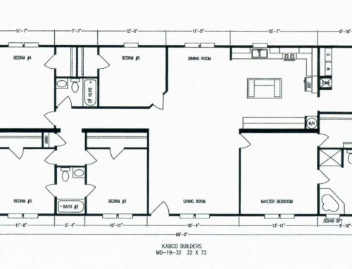 5 Bedroom Floor Plan: K-MD-19