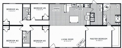 5 Bedroom Floorplans Modular And Manufactured Homes In Ar